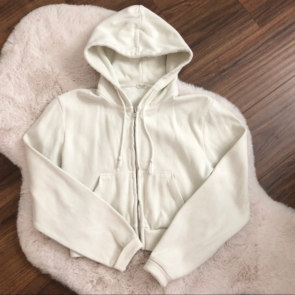 amazing condition brandy crystal hoodie!!